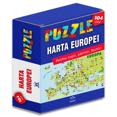 Harta Europei - Puzzle, de DPH - Publisol.ro
