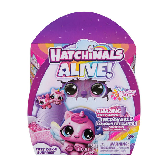 Hatchimals alive fizzy color surprise pachetul misterios, Spin Master - Publisol.ro
