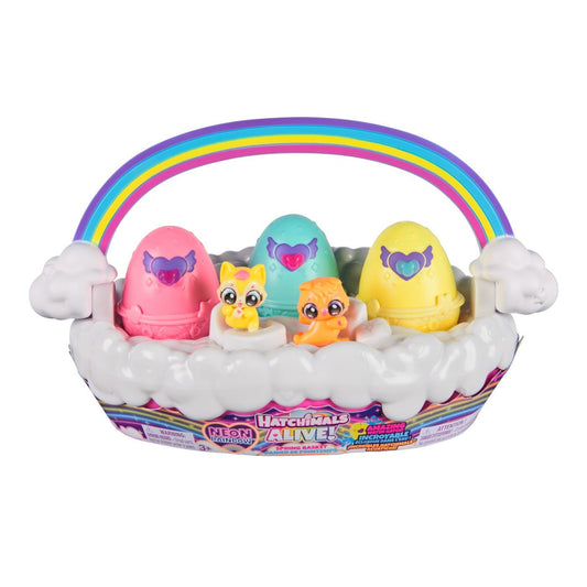 Hatchimals alive neon rainbow set cosulet de oua - Publisol.ro
