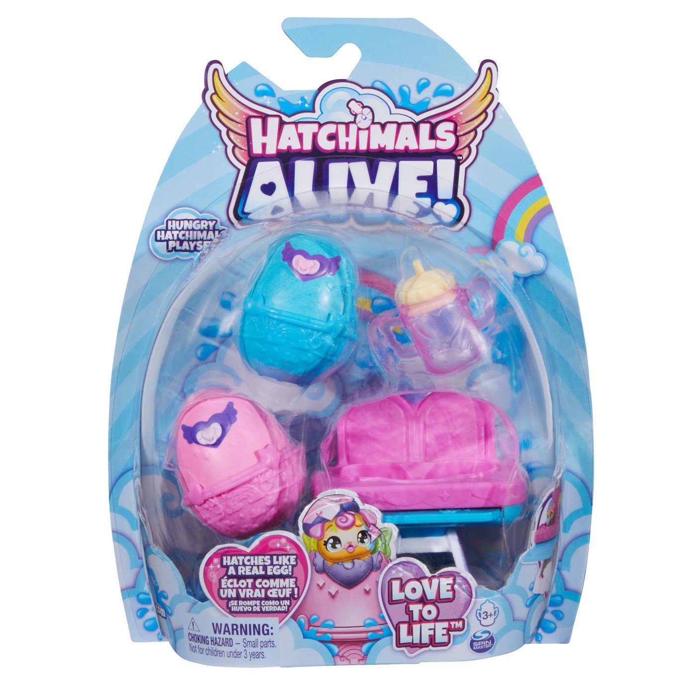 Hatchimals alive set roz, Spin Master - Publisol.ro