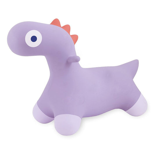 Hoppi Dino, dinozaur gonflabil saltaret, mov, Quut Toys - Publisol.ro