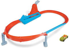 Hot wheels circuit rapid cu lansator si masinuta exclusiva, Mattel - Publisol.ro