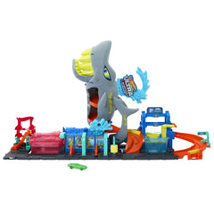 Hot wheels city color reveal spalatorie auto 91cm, Mattel - Publisol.ro