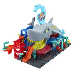 Hot wheels city color reveal spalatorie auto 91cm, Mattel - Publisol.ro