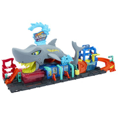 Hot wheels city color reveal spalatorie auto 91cm, Mattel - Publisol.ro