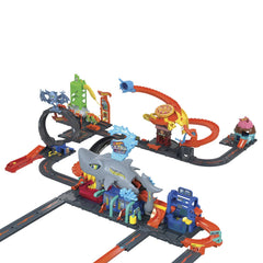 Hot wheels city color reveal spalatorie auto 91cm, Mattel - Publisol.ro
