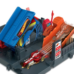 Hot wheels city explorer pista fuel station shift, Mattel - Publisol.ro