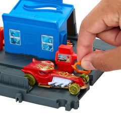 Hot wheels city explorer pista fuel station shift, Mattel - Publisol.ro