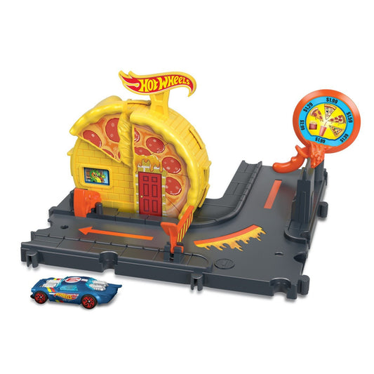 Hot wheels city explorer speedy pizza pick up, Mattel - Publisol.ro