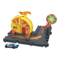 Hot wheels city explorer speedy pizza pick up, Mattel - Publisol.ro