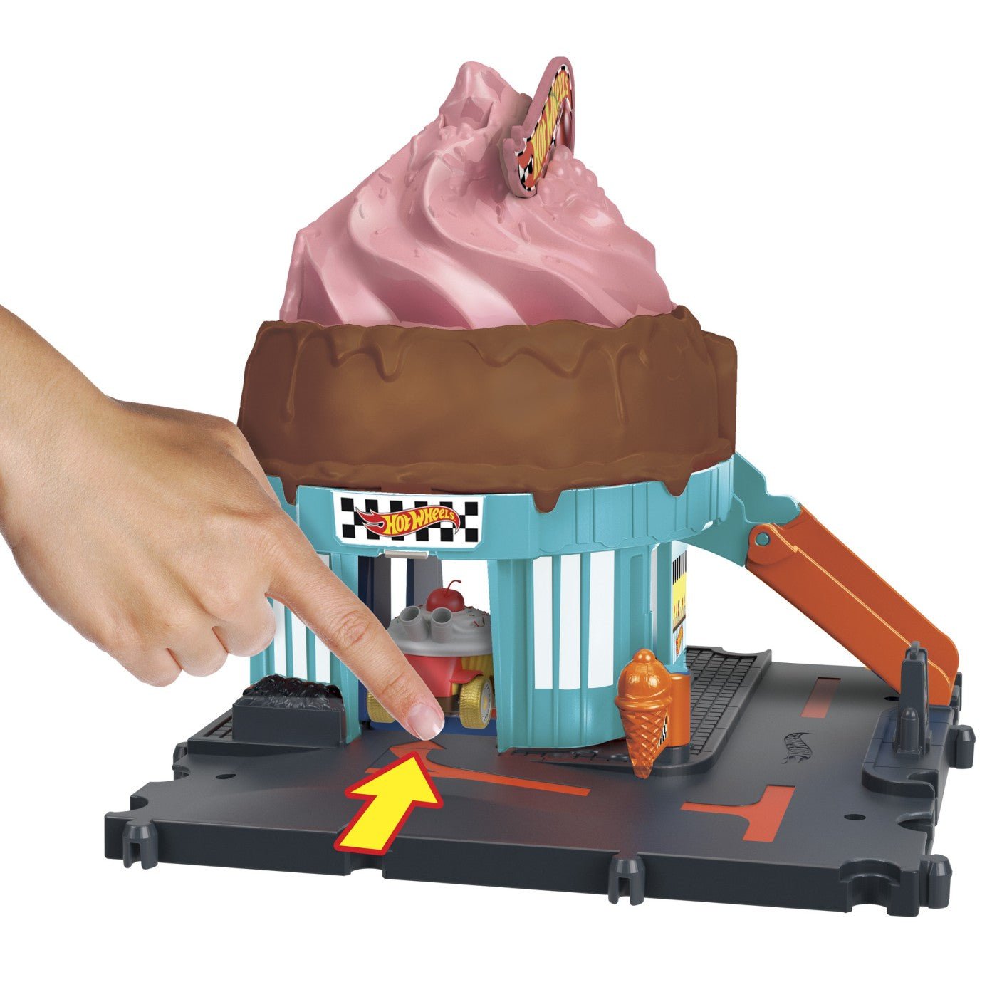 Hot wheels city gelateria, Mattel - Publisol.ro