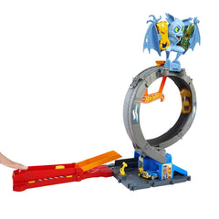 Hot wheels city pista inamicilor bucla liliacului, Mattel - Publisol.ro