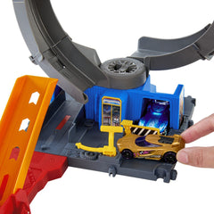 Hot wheels city pista inamicilor bucla liliacului, Mattel - Publisol.ro