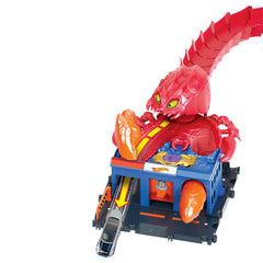 Hot wheels city pista inamicilor sectia de politie, Mattel - Publisol.ro