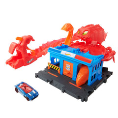 Hot wheels city pista inamicilor sectia de politie, Mattel - Publisol.ro