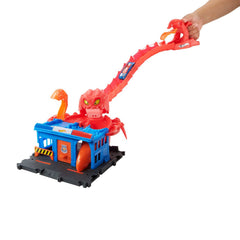 Hot wheels city pista inamicilor sectia de politie, Mattel - Publisol.ro