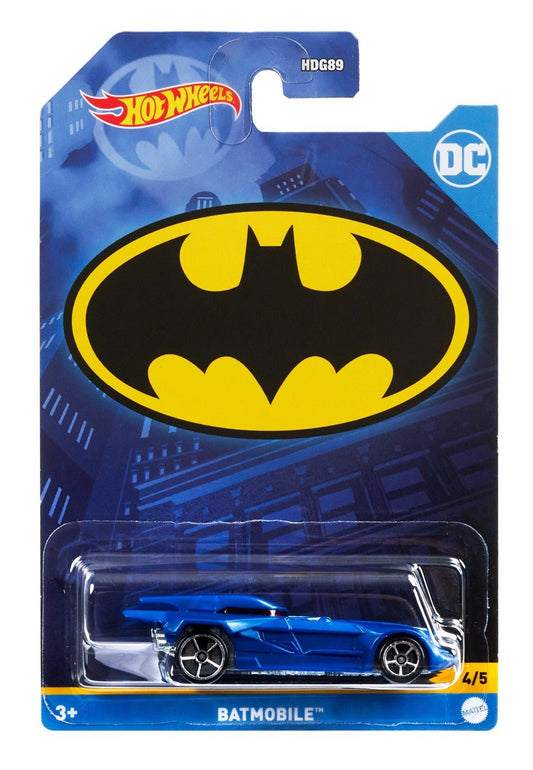 Hot wheels masina metalica tematica batman scara 1:64, Mattel - Publisol.ro