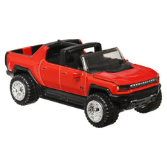 Hot wheels masinuta metalica cu sistem pull back gmc hummer ev scara 1:43, Mattel - Publisol.ro