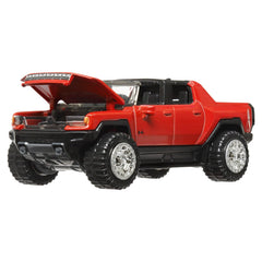 Hot wheels masinuta metalica cu sistem pull back gmc hummer ev scara 1:43, Mattel - Publisol.ro