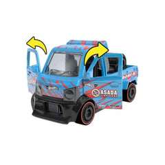 Hot wheels masinuta metalica cu sistem pull back mighty k scara 1:43, Mattel - Publisol.ro