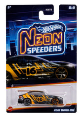 Hot wheels masinuta metalica neon scara 1:64, Mattel - Publisol.ro
