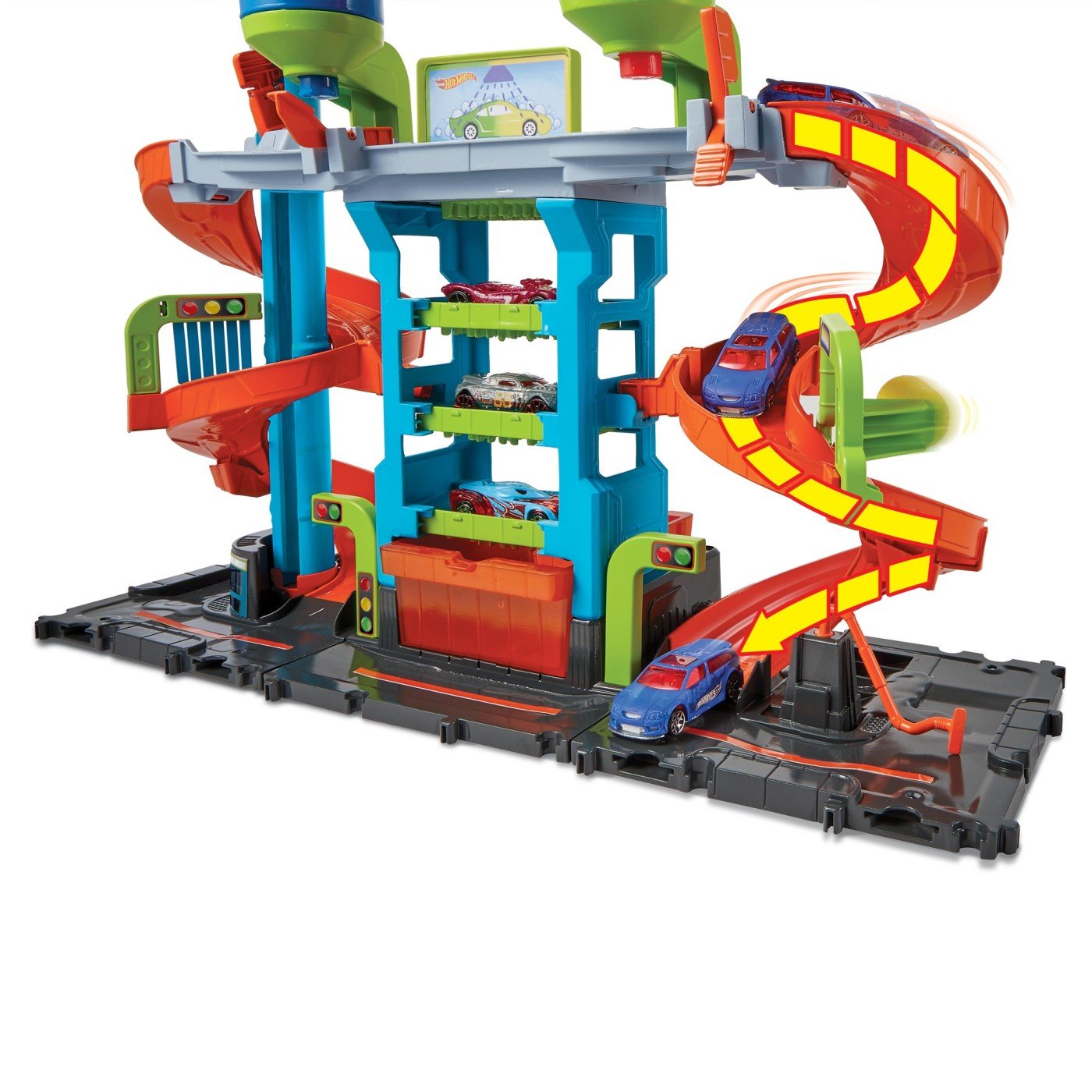 Hot Wheels mega spalatoria - Publisol.ro