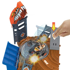 Hot wheels monster truck arena smashers provocarea spin - out, Mattel - Publisol.ro