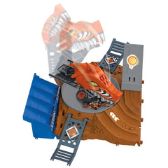 Hot wheels monster truck arena smashers provocarea spin - out, Mattel - Publisol.ro