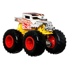 Hot wheels monster truck camion bone shaker cu culori schimbatoare scara 1:64, Mattel - Publisol.ro