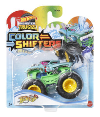 Hot wheels monster truck camion hotweiler cu culori schimbatoare scara 1:64, Mattel - Publisol.ro