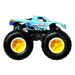 Hot wheels monster truck camion podium crasher cu culori schimbatoare scara 1:64, Mattel - Publisol.ro