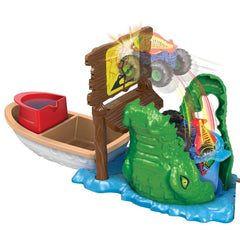 Hot wheels monster truck color shifters atacul crocodilului, Mattel - Publisol.ro