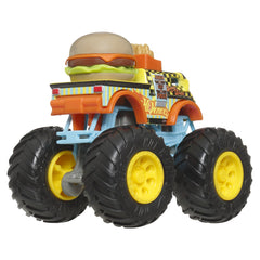 Hot wheels monster truck masinuta buns of steel scara 1:64, Mattel - Publisol.ro