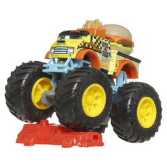 Hot wheels monster truck masinuta buns of steel scara 1:64, Mattel - Publisol.ro