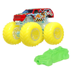 hot wheels monster truck masinuta demo derby scara 1:64, Mattel - Publisol.ro
