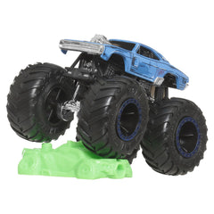 Hot wheels monster truck masinuta dodge charger rt scara 1:64, Mattel - Publisol.ro