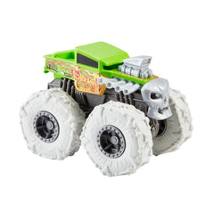 Hot wheels monster truck masinuta twister tredz bone shaker scara 1:43, Mattel - Publisol.ro