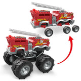 Hot wheels monster truck mega set constructie 5 alarm, Mattel - Publisol.ro