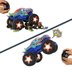 Hot wheels monster truck mega wrex alive rc scara 1 la15, Mattel - Publisol.ro