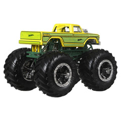 Hot wheels monster truck si masinuta metalica midwest madness, Mattel - Publisol.ro