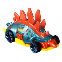 Hot wheels monster truck si masinuta metalica motosaurus, Mattel - Publisol.ro