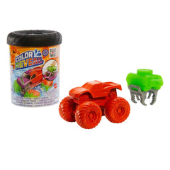 Hot wheels monster trucks color reveal camion scara 1:64, Mattel - Publisol.ro