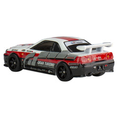 Hot wheels pop culture masinuta metalica gran turismo nissan skyline gt r scara 1:64, Mattel - Publisol.ro