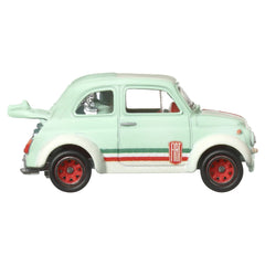 Hot wheels premium boulevard masinuta metalica fiat 500 d modificado scara 1:64, Mattel - Publisol.ro