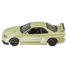 Hot wheels premium real riders masinuta metalica nissan skyline gt - r scara 1:43, Mattel - Publisol.ro