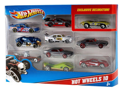 Hot wheels set 10 masinute scara 1:64, Mattel - Publisol.ro