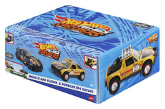 Hot wheels set 2 masinute metalice pull back muscle and blown si porsche 914 safari 1:43, Mattel - Publisol.ro