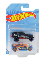 Hot wheels set 2 masinute metalice scara 1:64, Mattel - Publisol.ro