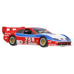 Hot wheels transportator euro hauler cu masinuta nissan 300 zx gts scara 1:64, Mattel - Publisol.ro