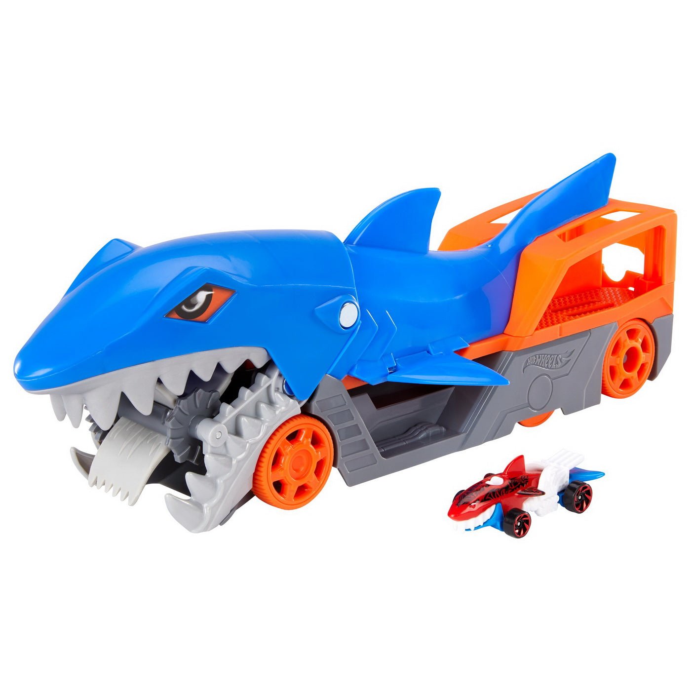 Hot Wheels transportator rechin cu masinuta inclusa - Publisol.ro